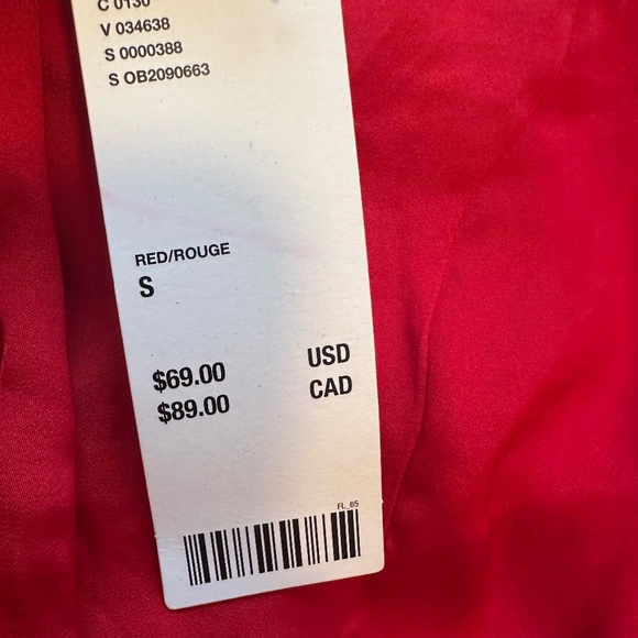 Urban Outfitters Kimchi Blue Off-the-Shoulder Red Mini Dress 🍒❤️ - Picture 7 of 8